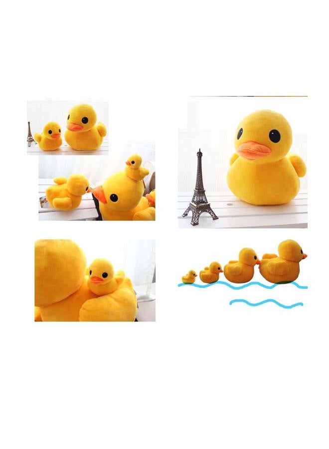 VIDOSCLA Cute Yellow Duck Stuffed Plush Pillow Animal Dolls Super Soft Huggable Toy Gift for Children - Image 3
