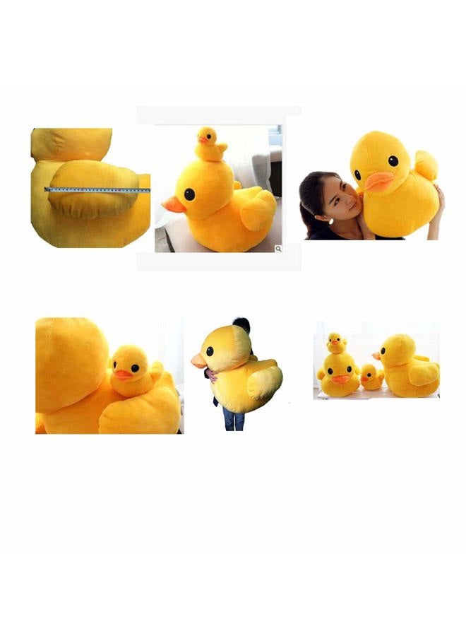 VIDOSCLA Cute Yellow Duck Stuffed Plush Pillow Animal Dolls Super Soft Huggable Toy Gift for Children - Image 5