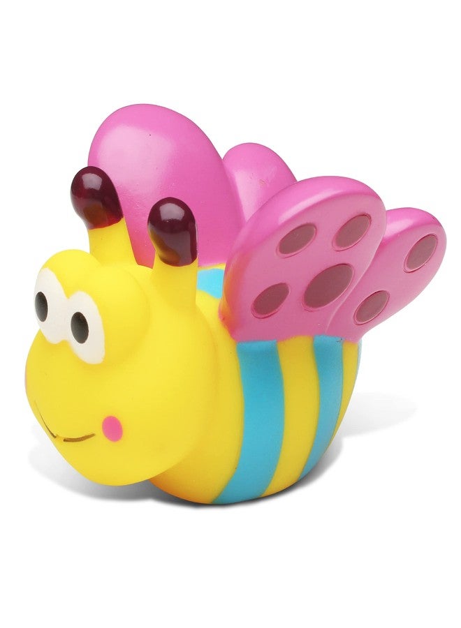 Puzzled DolliBu Butterfly Bath Buddy Squirter - Floating Colorful Butterfly Rubber Bath Toy Fun Water Squirting Bathtime Play For Toddlers Cute & Soft Insect Toy For The Bathtub, Beach & Pool for Girls & Boys - Image 1