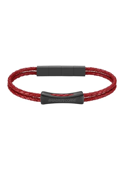 Ducati Corse Ducati Successo Red Bracelet For MenDTAGB0000603