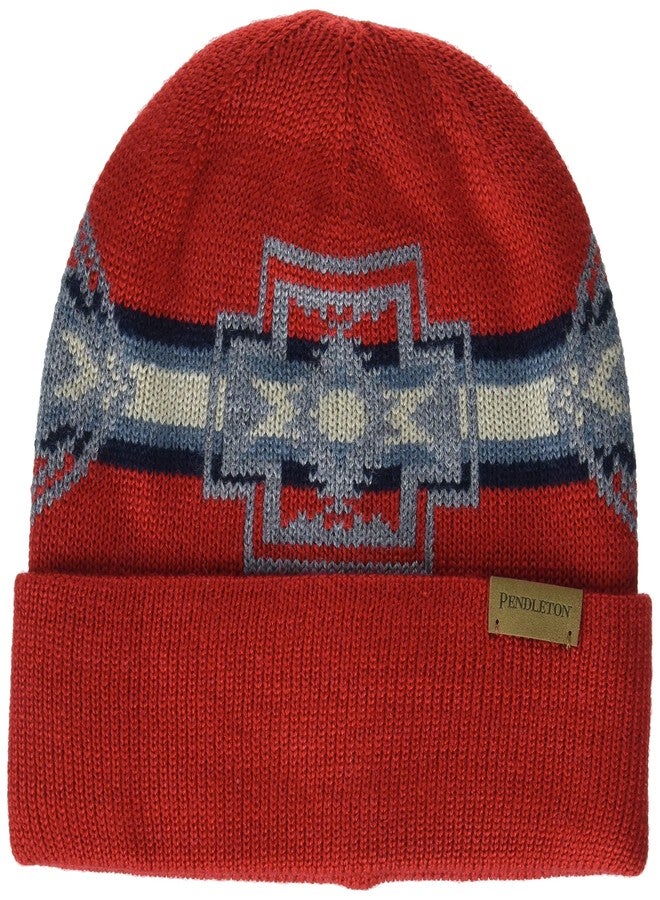Pendleton Knit Beanie, Harding Red, One Size