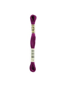 DMC DMC 6-Strand Embroidery Cotton 8.7 yard Very Dark Fuchsia  - Image 1