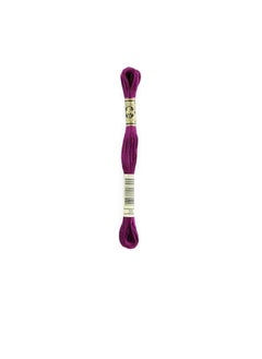 DMC DMC 6-Strand Embroidery Cotton 8.7 yard Very Dark Fuchsia  - Image 2
