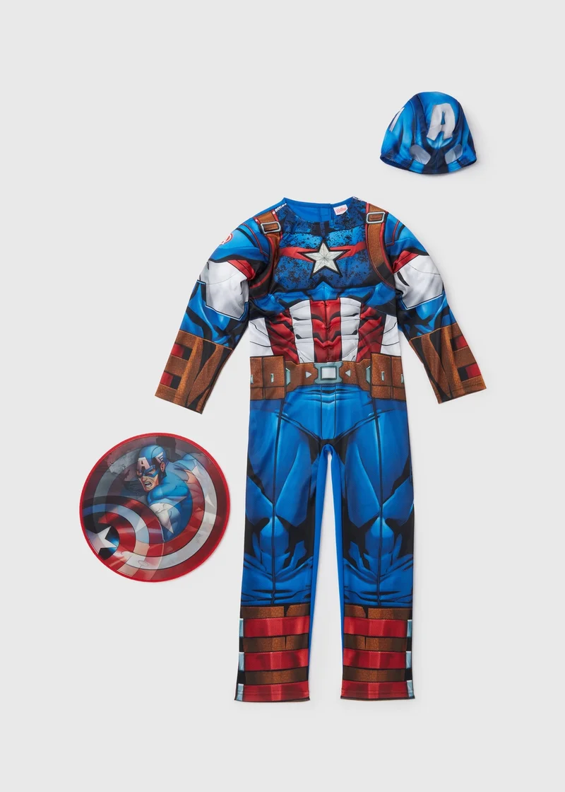 Matalan Captain America Kids Costume