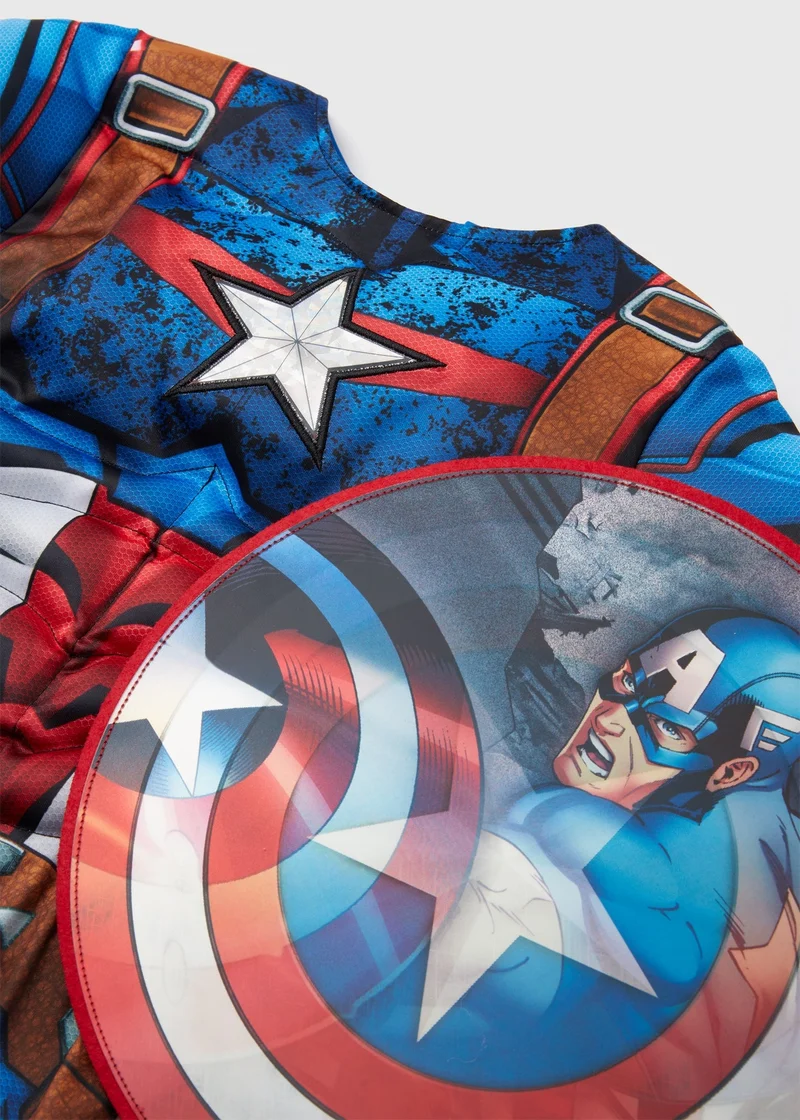 Matalan Captain America Kids Costume
