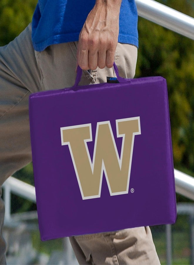 لوجو براندز وسادة مدرجات ملعب لوجو براندز NCAA واشنطن هاسكيز للجنسين، مقاس واحد، بنفسجي - Image 3