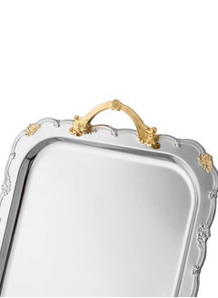 Dania A set of stainless steel trays, 3 sizes, silver and gold  - Image 3