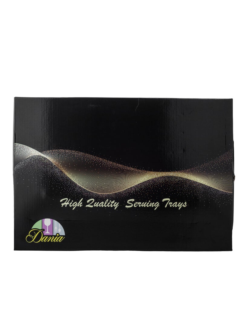 Dania A set of stainless steel trays, 3 sizes, silver and gold  - Image 4