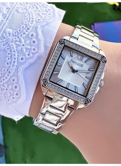 Ferrucci square Vintage Women's Metal Band Wristwatch  - Image 1