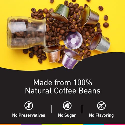 Bestpresso Coffee for Nespresso Original Machine 120 Aluminum pods Certified Genuine Espresso Lungo Blend High Intensity Pods Compatible with Nespresso Original - Image 5
