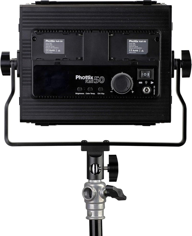 Phottix Kali50 LED Light with Remote Control and Adjustable Color Temperature - Image 2