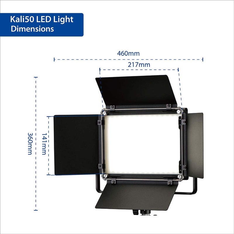 Phottix Kali50 LED Light with Remote Control and Adjustable Color Temperature - Image 4