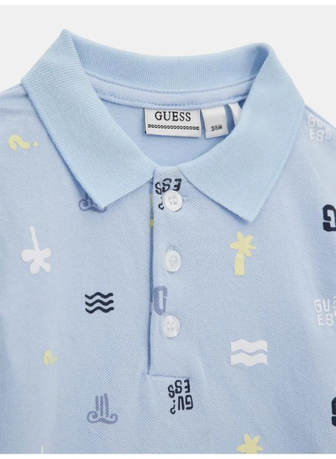 GUESS Kids Short Sleev T-Shirt And Shorts