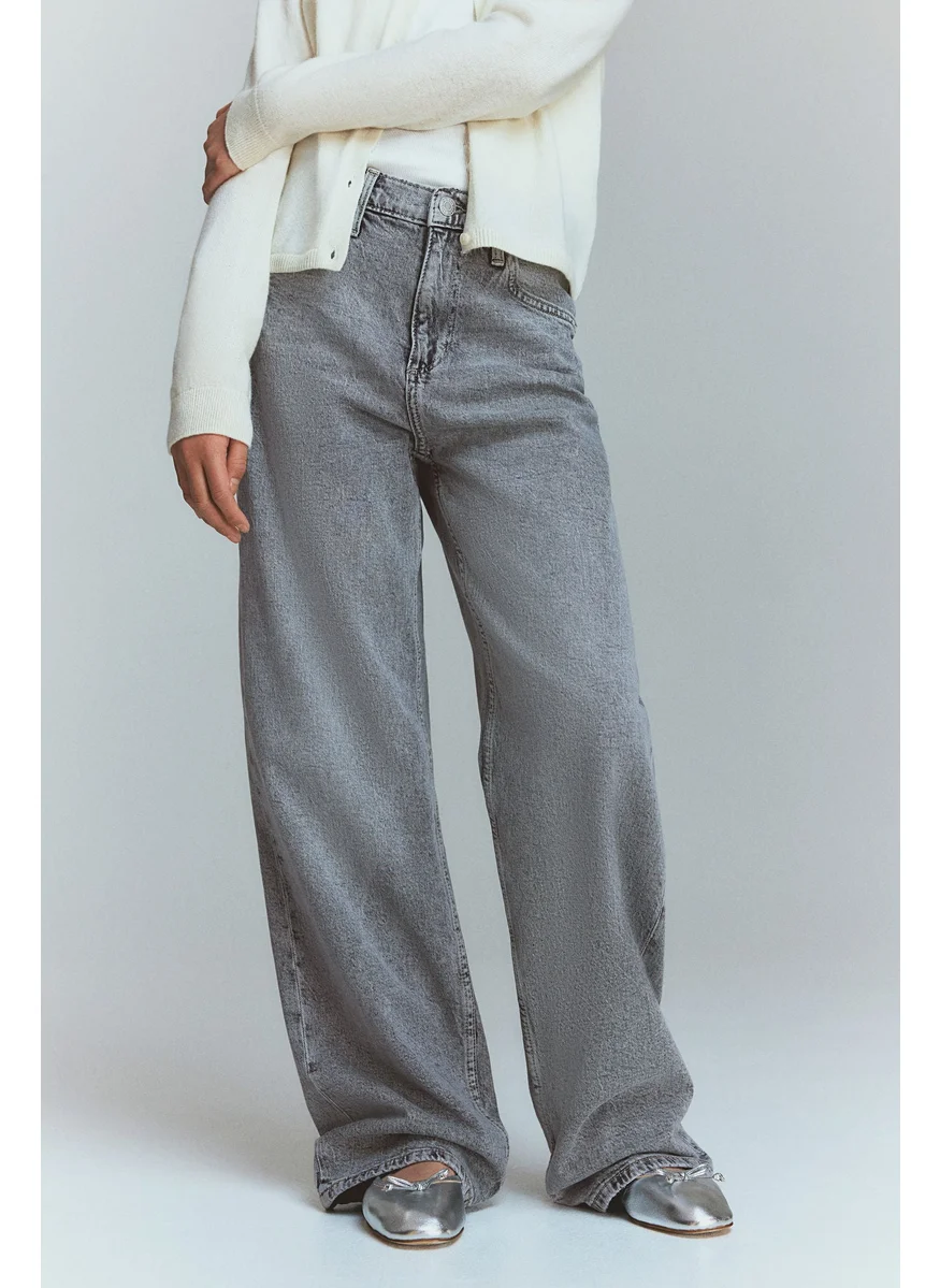 اتش اند ام Wide Leg Jeans