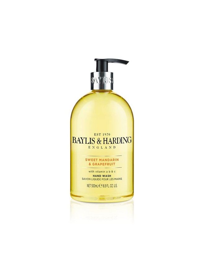 Baylis & Harding Sweet Mandarin & Grapefruit 16.9 Ounces Hand Wash Pack Of 3 - Image 3