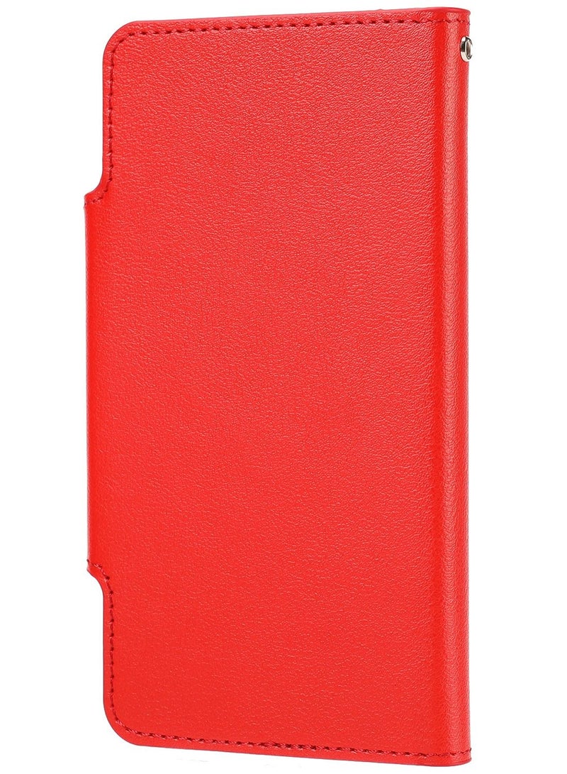 Suteni Flip Cover Card Slots Leather Phone Case for Vivo - Image 2