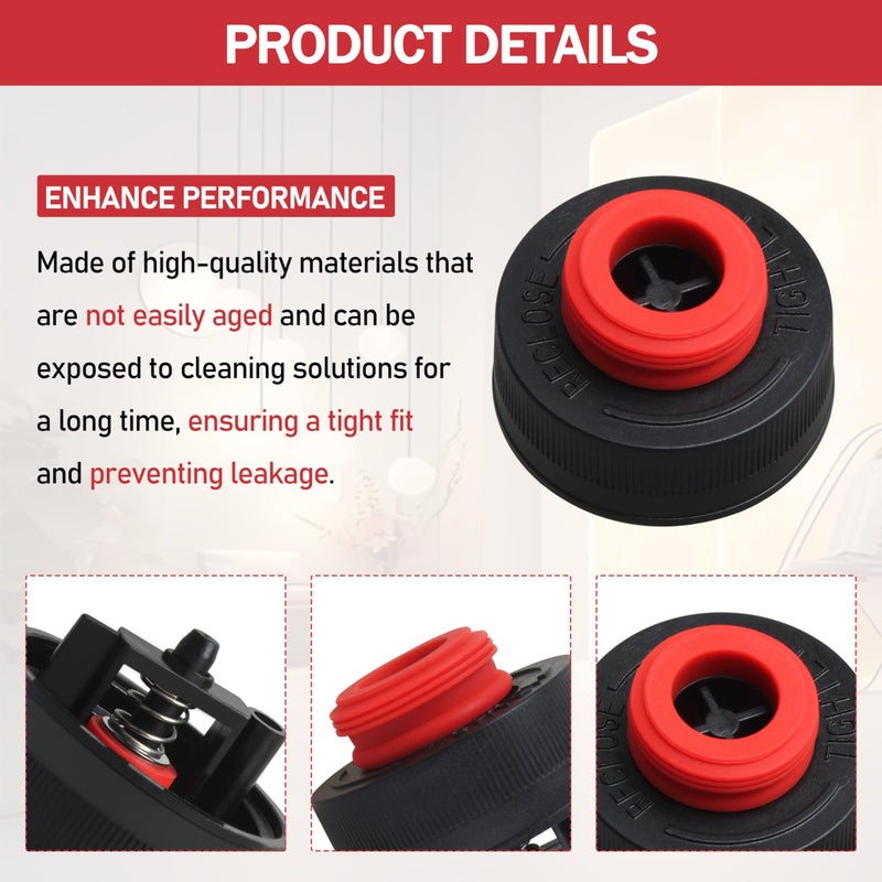 Rsoise Clean Tank Cap Replacement for Bissell TurboClean PowerForce PowerBrush Carpet Cleaners - Fits Models 2987, 2806, 28062, 28068, 29878, 29879 - Image 4
