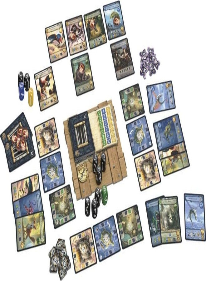 AMIGO Games Alexander Pfister's Monster Expedition - Exciting Dice-Rolling Adventure Game for 1-4 Players Ages 12+ - Solo Challenges Included - Image 2