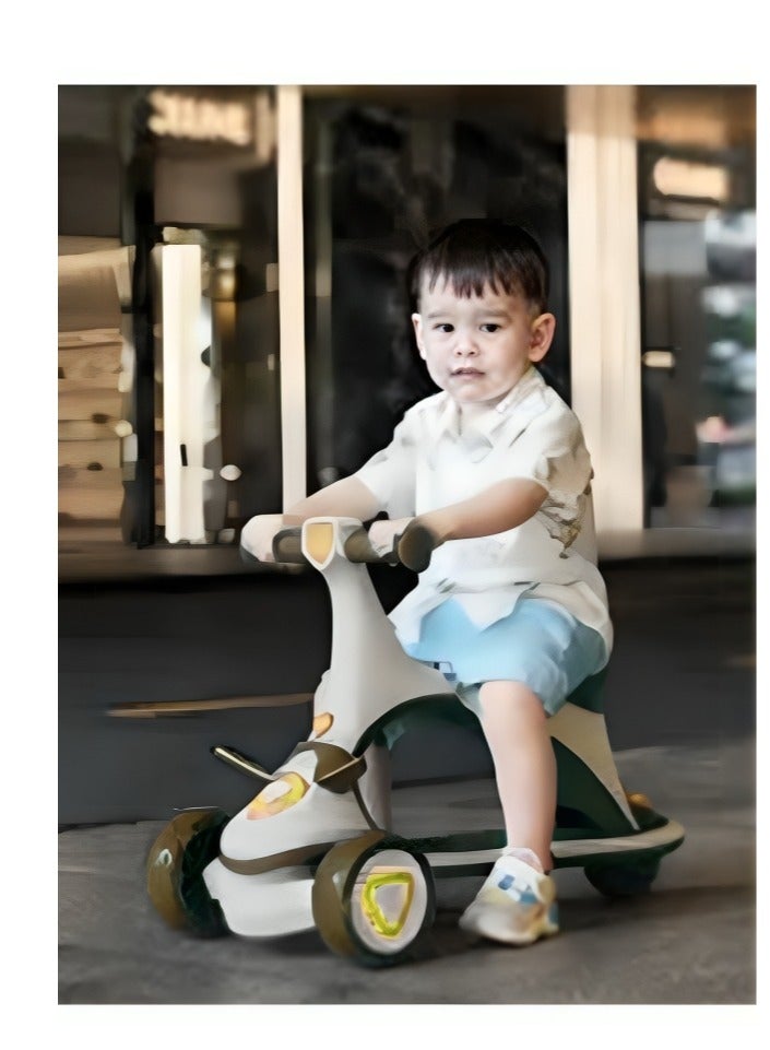 Basmah 3 in 1 multi-functional children's push scooter with barrier 13-688-35Q - Image 4