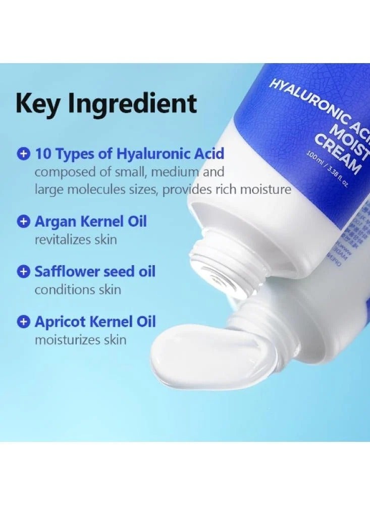 ايسنتري كريم مرطب بحمض الهيالورونيك - كريم مرطب غني بحمض الهيالورونيك 100 مل - Image 4