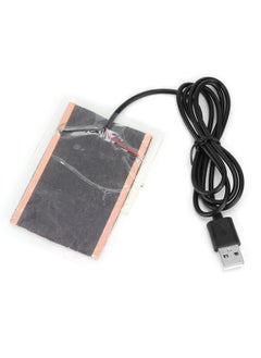Zerodis Zerodis USB Reptile Carbon Fiber Heating Film, Bending Constant Temperature Heating Pad for Reptiles Tortoise Snakes Lizard Gecko Hermit Crab Turtle Amphibians  - Image 5