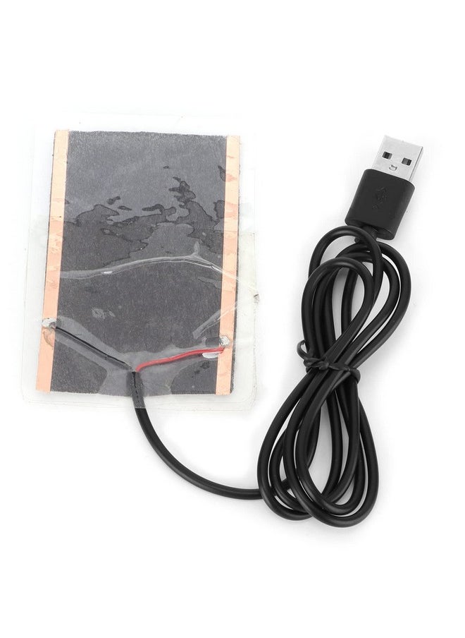 Zerodis - Zerodis USB Reptile Carbon Fiber Heating Film, Bending Constant Temperature Heating Pad for Reptiles Tortoise Snakes Lizard Gecko Hermit Crab Turtle Amphibians - Image 1
