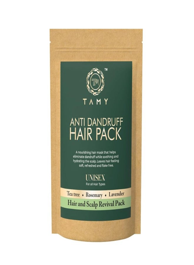TAMY Anti Dandruff Hair Pack - Herbal Solution for a Flake-Free Scalp - 250 - Image 1