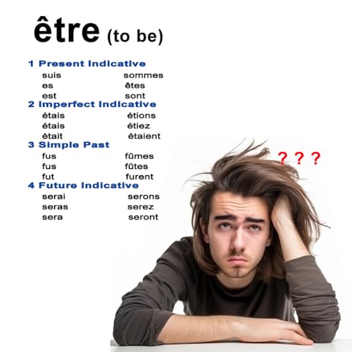 Docdeer French Verbs 60 French Essential Verbs Flash Cards Conjugated Through 4 Tenses Flashcards - Image 5