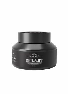 MAKALU MAKALU Ayurvedic Pure Himalayan Shilajit/Shilajeet Resin With Spoon 50gm  - Image 1