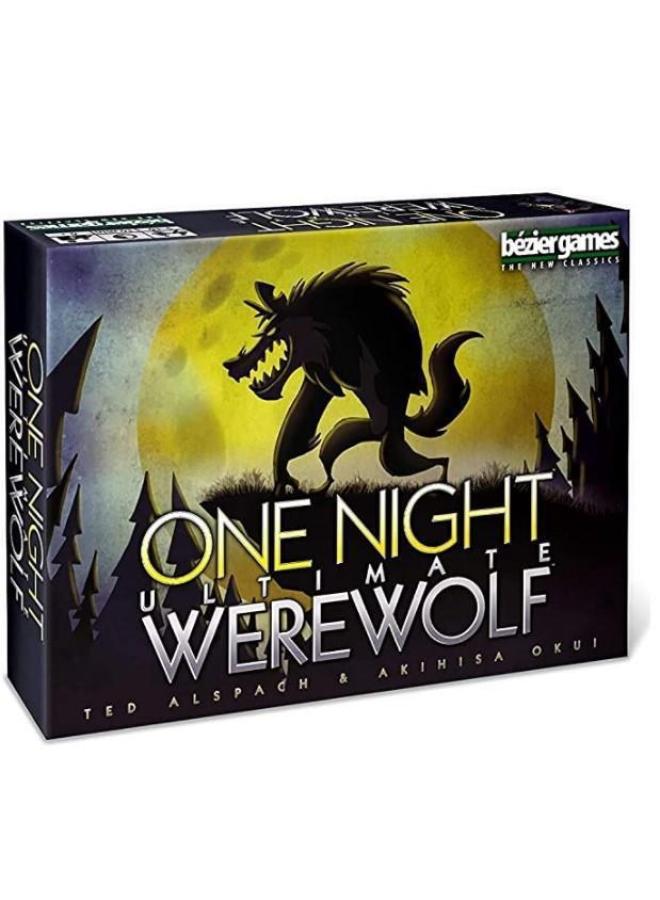 In Stock English Board Game Toy One Night Ultimate Werewolf Night Werewolf
