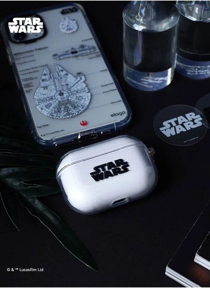 Elago Star Wars Logo Clear Case Cover compatible with Airpods Pro  - Image 3