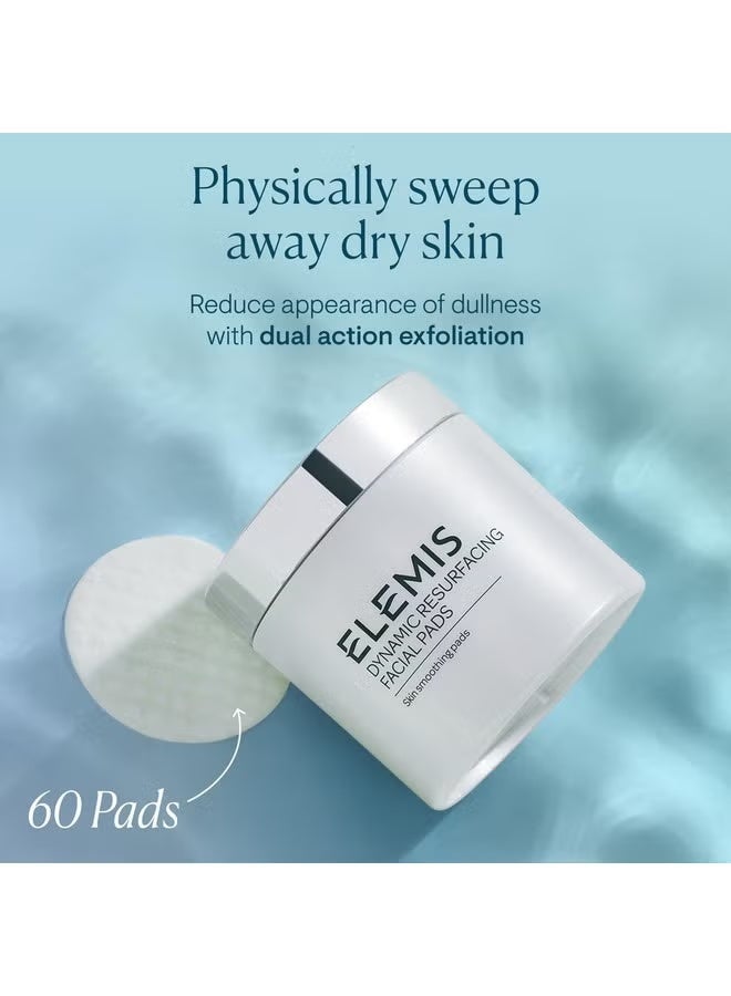 Elemis Dynamic Resurfacing Pads, Exfoliating Pads, Toner Pads, Chemical Exfoliant Face Toner, Lactic Acid Peel, Facial Cleansing Pads, Chemical Peel for Face - Image 3