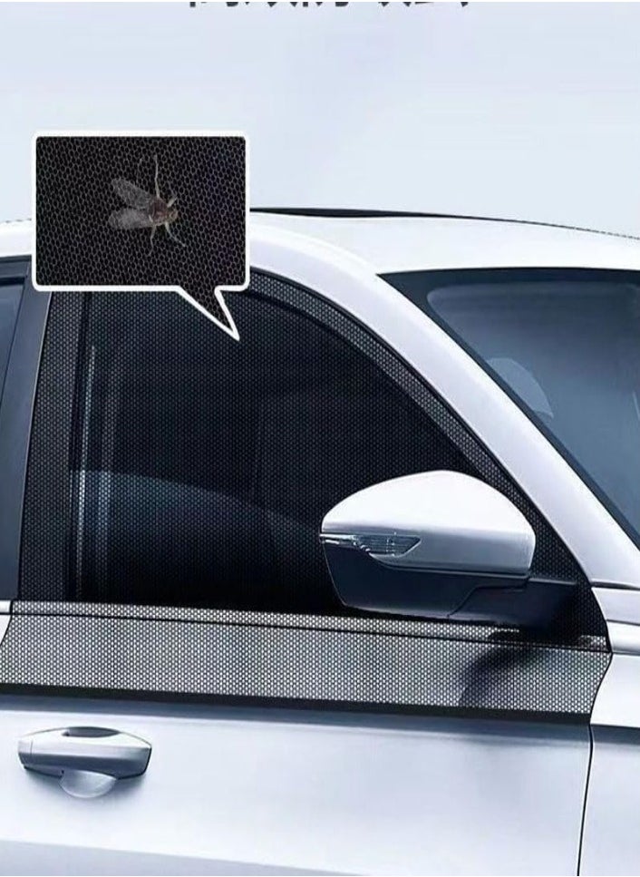XVersion Car Side Window Sunshades for Universal Car 2012-Present, Window Sun Shade Rear Side Window Shade Window Cover for Baby Kids Pet Dogs, Blocks UV Rays, Mosquito Mesh Accessories, 2PCS  - Image 5