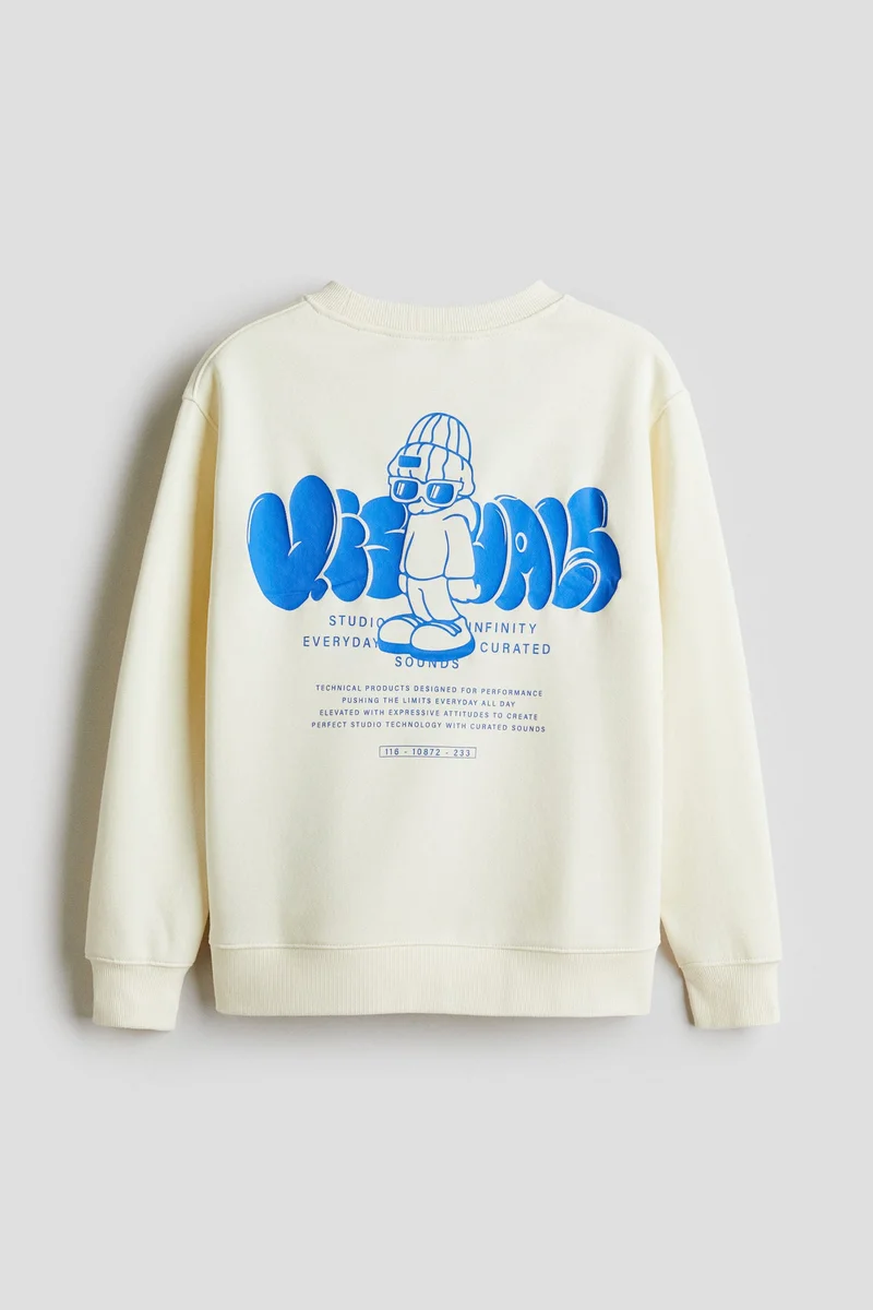 H&M Print-motif sweatshirt