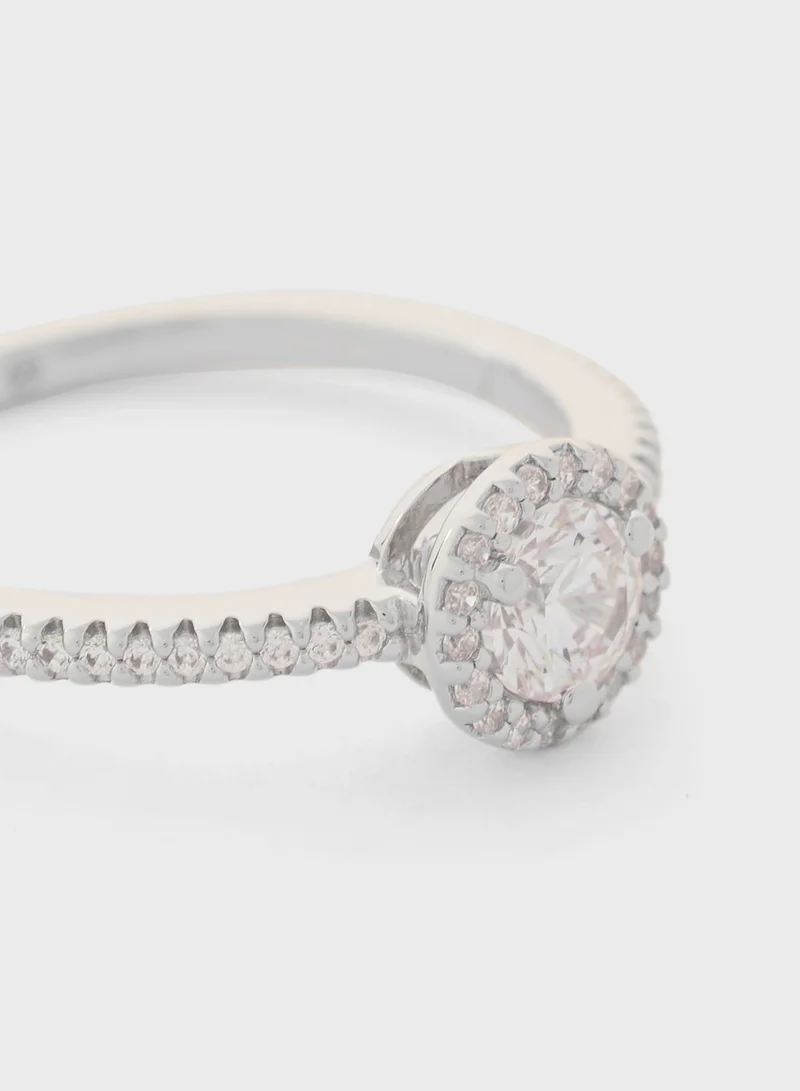 Michael Kors  Center Focal Sterling Silver Ring for Women | Best Price UAE