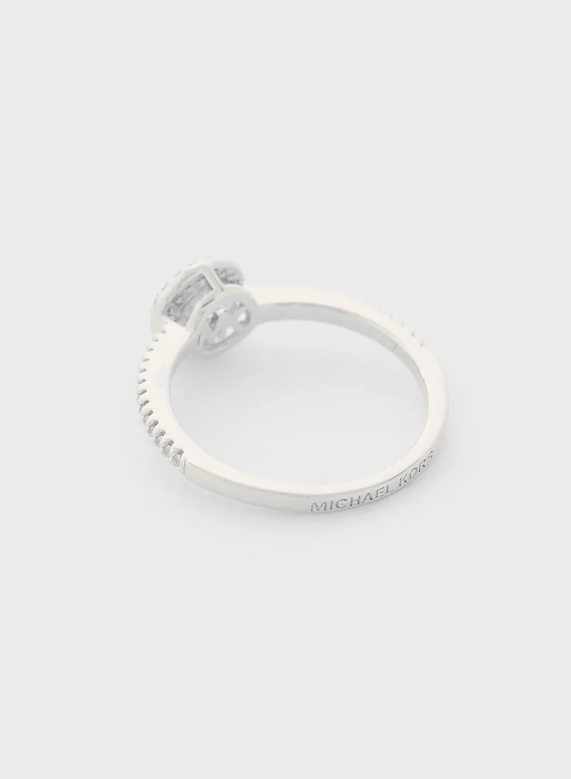 مايكل كورس خاتم باحجار زركون