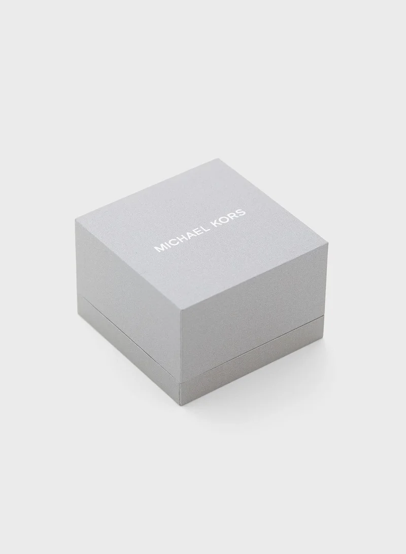 Michael Kors  Center Focal Sterling Silver Ring for Women | Best Price UAE