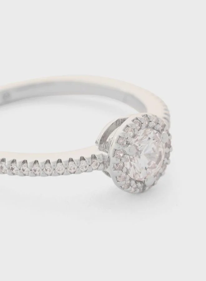 Michael Kors  Center Focal Sterling Silver Ring for Women | Best Price UAE