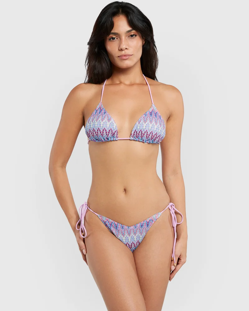 Isla & Evie Isla & Evie Crochet Tie Side Bikini Bottom