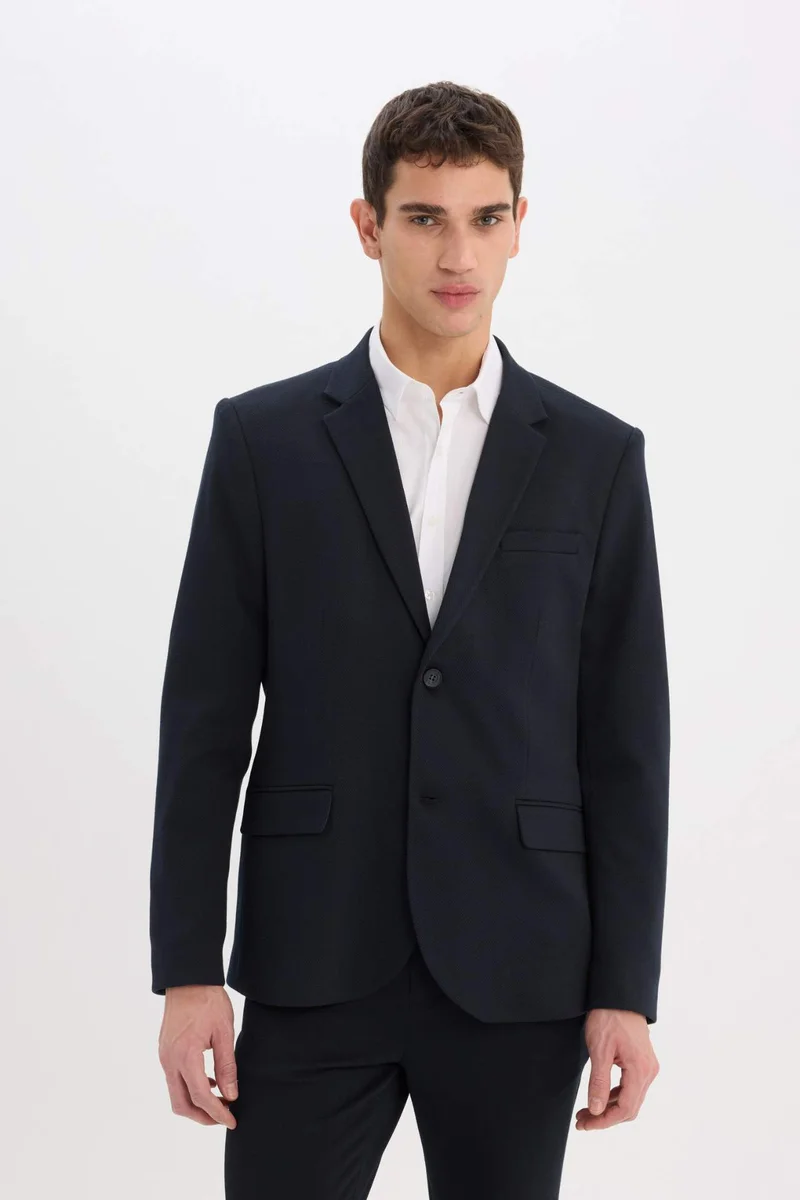 Defacto  Modern Fit Lined Blazer for Men | Best Price UAE
