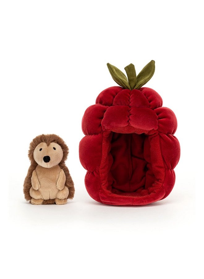 Jellycat Jellycat Brambling Hedgehog Stuffed Animal, 7 inches - Woodland Plush Toy - Classic Children's Gift  - Image 4