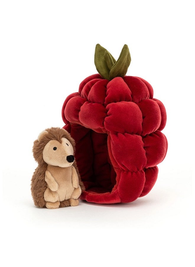 Jellycat Jellycat Brambling Hedgehog Stuffed Animal, 7 inches - Woodland Plush Toy - Classic Children's Gift  - Image 2