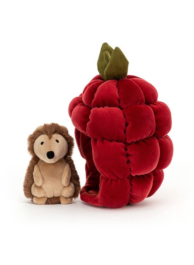 Jellycat Jellycat Brambling Hedgehog Stuffed Animal, 7 inches - Woodland Plush Toy - Classic Children's Gift  - Image 3