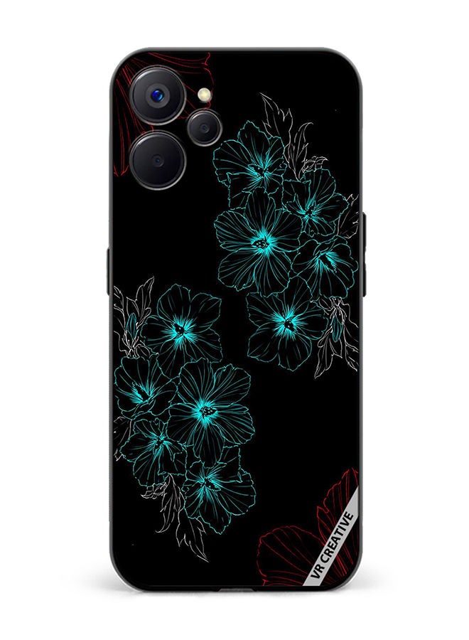 VR CREATIVE Protective Case Cover For Realme 10 5G Flower Design Multicolour - Image 1