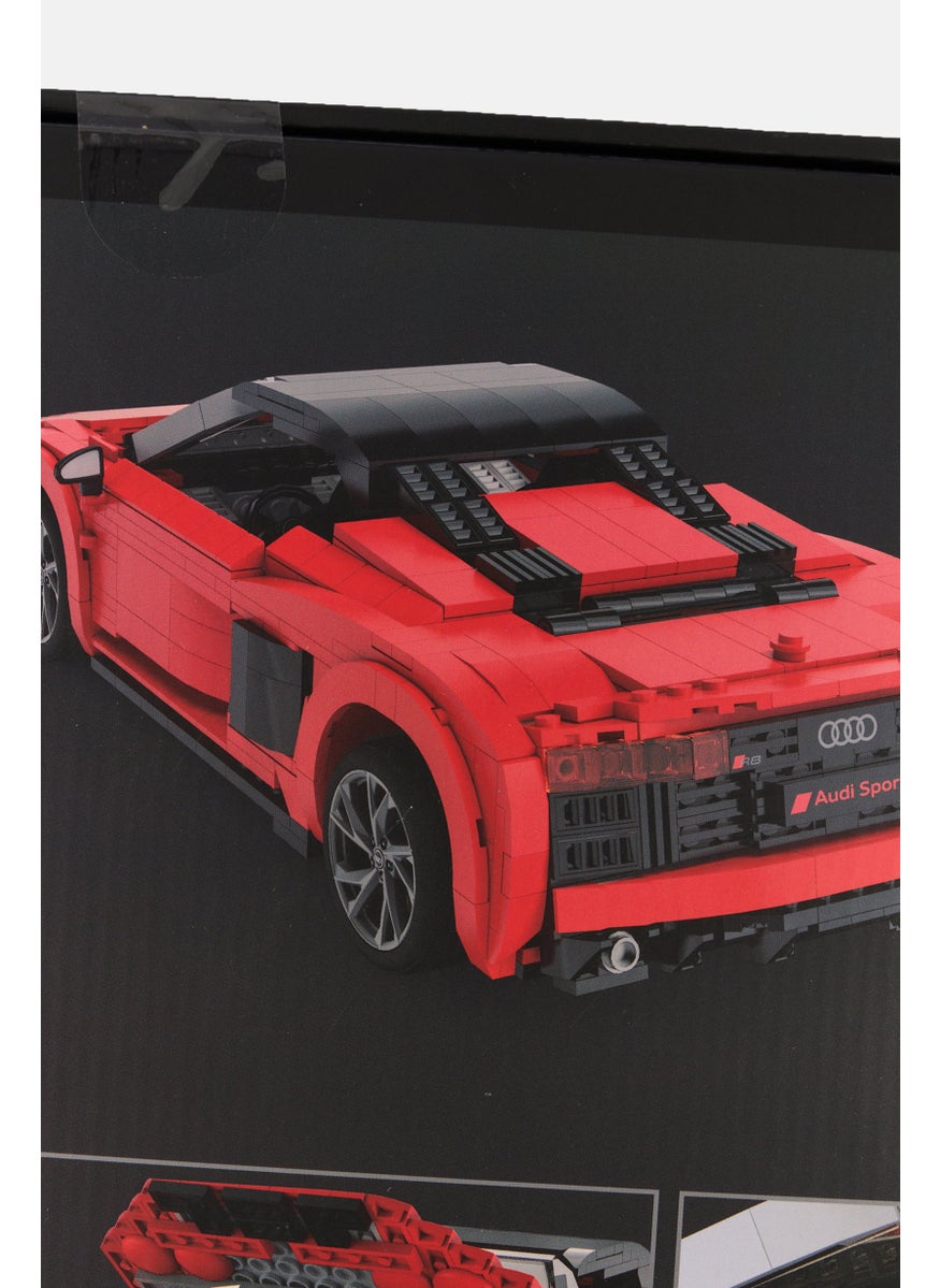 1440-Piece Audi R8 Spyder Toy Car Building Blocks, Red - pzsku/Z49663720E93C044441DBZ/45/_/1737642042/2f5a7d55-d54a-4fdf-824d-7b03099cef39