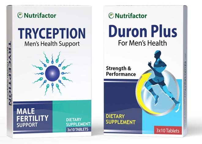 نيوتريفاكتور دورون بلس و ترايسيبن (2x الرجل) - Image 1