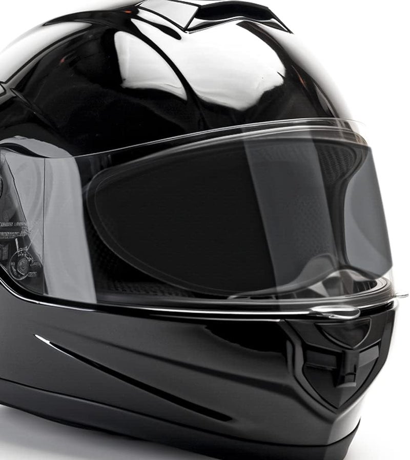 WeePro Motorcycle Helmet Visor Tint Film Smoke Tinted and Anti Fog Helmet Visor,Protect Your Eyes from the Sun with Tinted Lens of Full Face or Open Face Motorcycle Helmet,Tool-Free to Install and Remove - Image 5