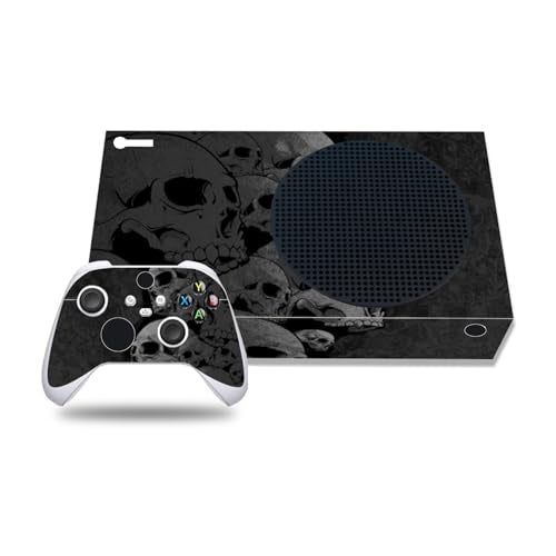 CXWITHY Skin Sticker for Xbox Series S, Vinyl Decal Protective Cover Compatible with Console and Controller (Dark Grey) - Image 2