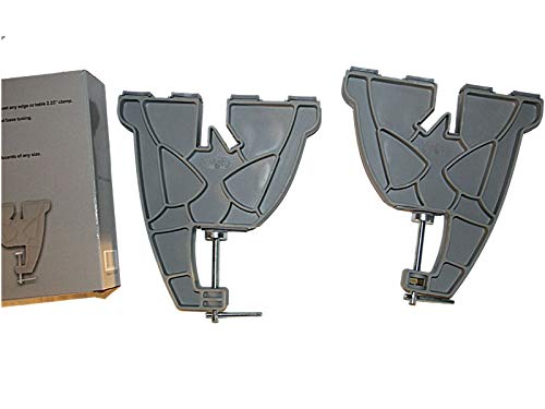 WSD Ski Snowboard Vise Tuning Vise Ski Snowboard Tune Vise Set Pair Grey New - Image 1
