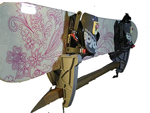 WSD Ski Snowboard Vise Tuning Vise Ski Snowboard Tune Vise Set Pair Grey New - Image 3